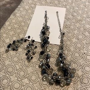 Necklace with earrings